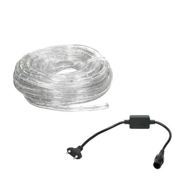 Puno Overflod Bevidstløs ECD Germany LED-lys slangelys slange 10 meter - kølig hvid 6000K - 36 LED /  m - | Elgiganten