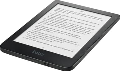 Kobo Clara HD ebogslæser (sort)