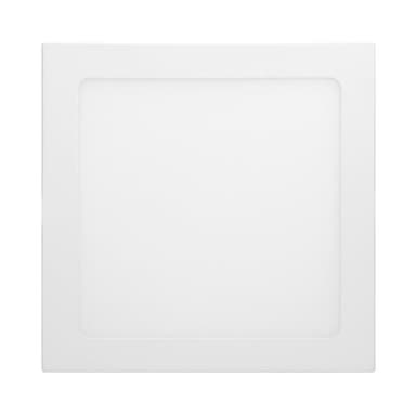 ECD Germany 8-pak LED-loftslampe 24W | AC 220-240V | 300 x 300 mm | Vinklet |