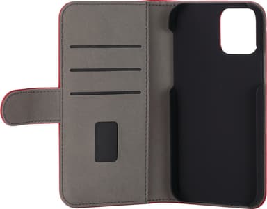 Gear Apple iPhone 12 / 12 Pro cover med pung (rød)