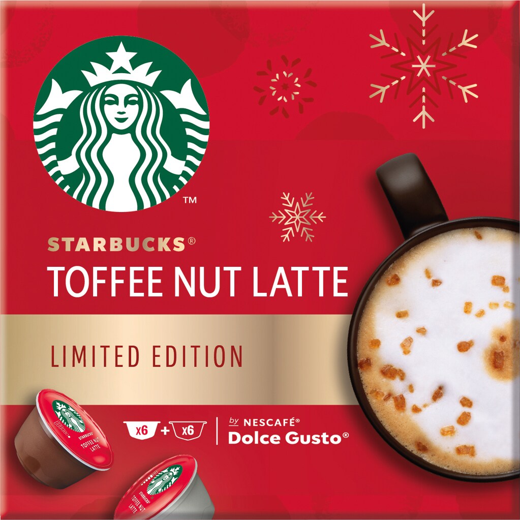 Starbucks Nescafé Dolce Gusto Toffee Nut Latte kapsler STAR12447462 thumbnail
