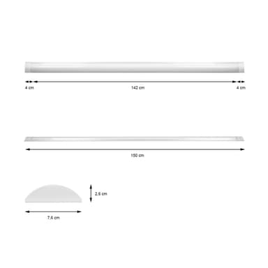 beskæftigelse forsætlig skovl LED-lampe kontor bordlampe loftslampe panel lampe Armatur køle hvid 150m | Elgiganten beskæftigelse forsætlig skovl LED-lampe kontor bordlampe loftslampe panel lampe Armatur køle hvid 150m | Elgiganten