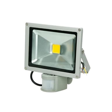 ECD Germany 4 x 20W LED projektør med bevægelsessensor AC 220-240V 1200 lumen