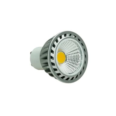 6 x LED COB GU10 spotlampe pære lampe spotlight 4W neutral hvid dæmpbar