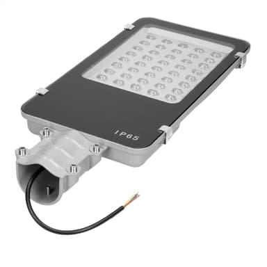 ECD Germany 5 stykker gadebelysning 40 W, 3000K, vinkel 120 °, 3200 lumen, varm hvid, 220-240 V, EEK A, udendørs belysning gadelygte, LED have lys lyg