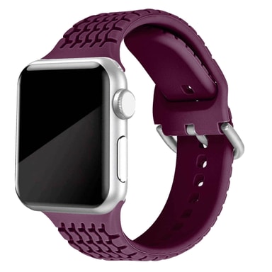 Apple Watch rem 42/44 mm Bordeaux Elgiganten