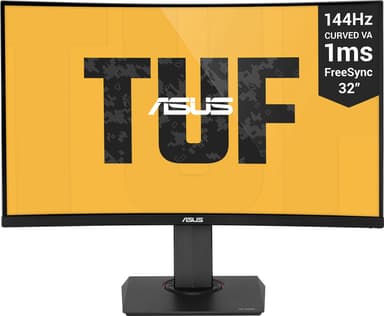 Asus VG32VQ 32"TUF buet gaming skærm (sort)