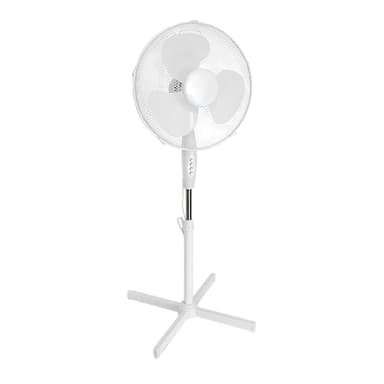 2 x piedestal fan med drejefunktion vind maskine mellemkøler oscillation 45W