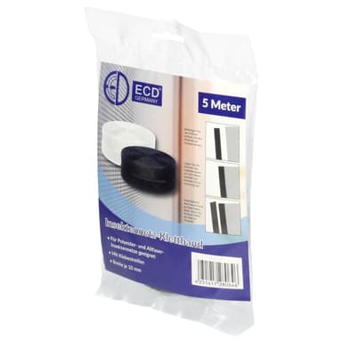 Insektnet velcrolukning tape tape 5mx10mm Sort
