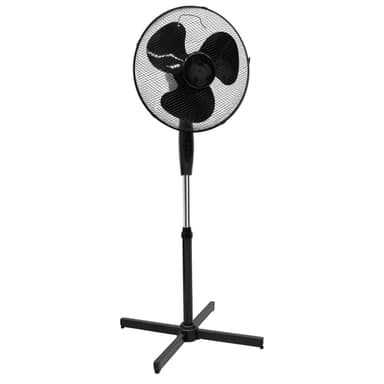 Stand Fan Gulv Fan Wind Machine intercooler Oscillerende 45W Sort