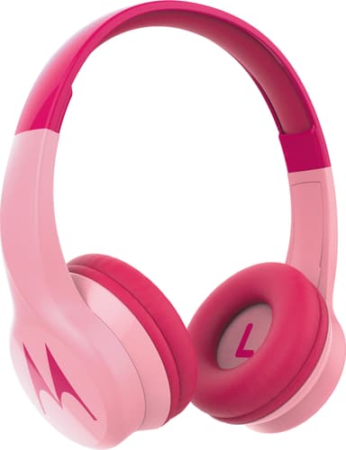Motorola Squads 300BT trådløse on-ear høretelefoner (lyserød)