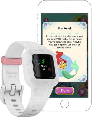 Garmin Vivofit Jr. 3 aktivitetsmåler til børn (Disney Princess)