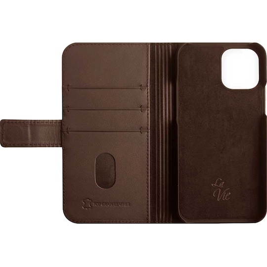 La Vie iPhone 12 Pro Max lædercover (mocha brown)