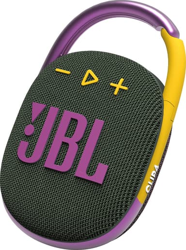 JBL Clip 4 trådløs bærbar højttaler (grøn)