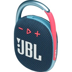 JBL Clip 4 trådløs bærbar højttaler (blå/pink)