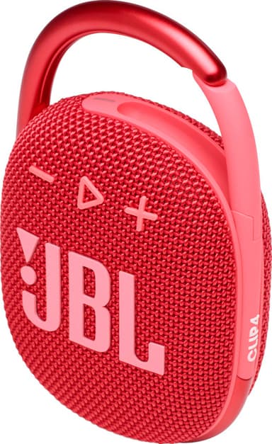 JBL Clip 4 trådløs bærbar højttaler (rød)