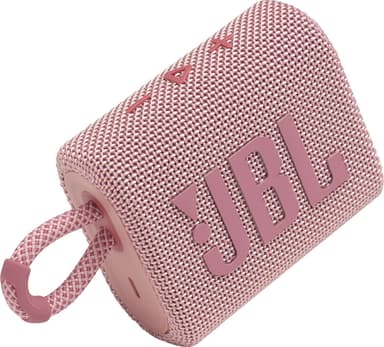 JBL GO 3 bærbar trådløs højttaler (pink)