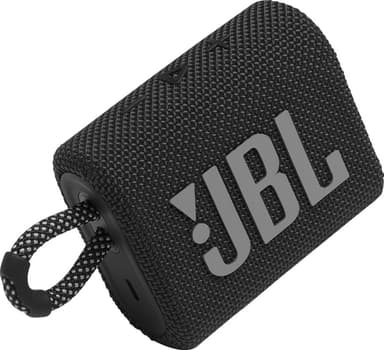 JBL GO 3 bærbar trådløs højttaler (sort)