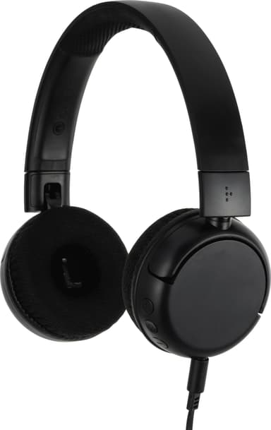 BuddyPhones POP trådløse on-ear høretelefoner (sort)