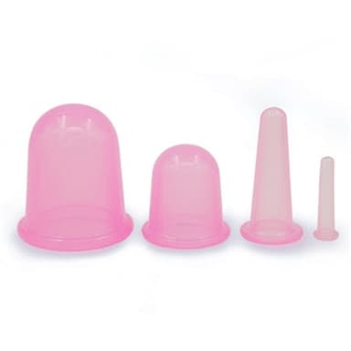Kopsætning 4-Pak - Vakuumkopper for massage / cellulitisbehandling