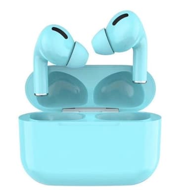 Macaron Trådløse in-ear Høretelefoner med ladebox &  5.0 Bluetooth - Blå