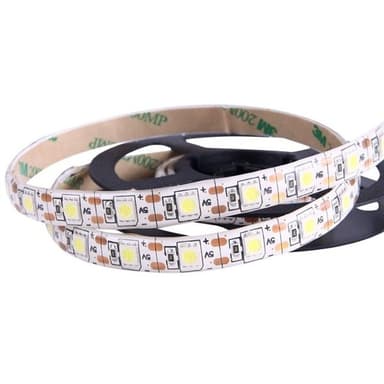 TV LED Lyskæde 14.4W 60 LED SMD 5050 USB - Hvidt Lys