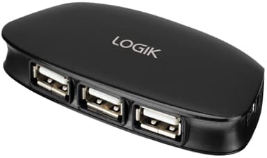 Logik 4-port USB 2.0 hub