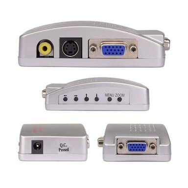 Adapter VGA til Video S-Video / PC to TV converter
