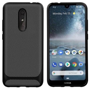 Shockproof Cover Nokia 4.2 Carbon Fiber