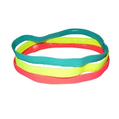 Hårbånd Elastisk Sort 10-pak