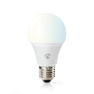 Nedis WiFi Smart LED-pære E27 Varm til kold hvid