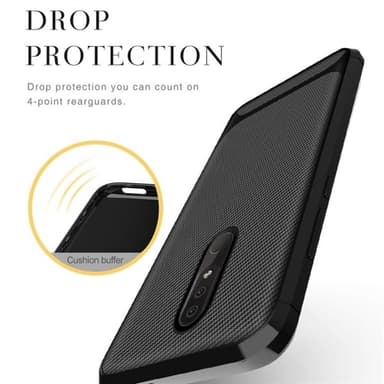Shockproof Cover Nokia 4.2 Carbon Fiber