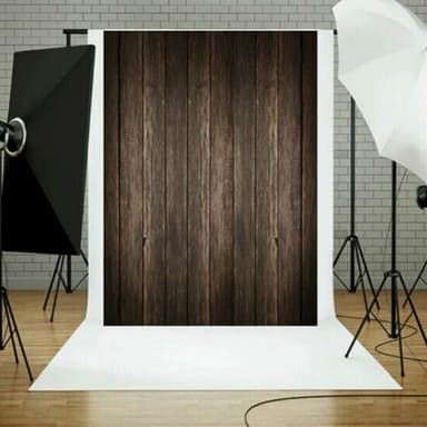 Fotobaggrund Stående Brædder 1,5 x 2,1 m