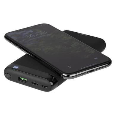 Deltaco Powerbank QI 5W 1 x USB PD 10000mAh 37Wh