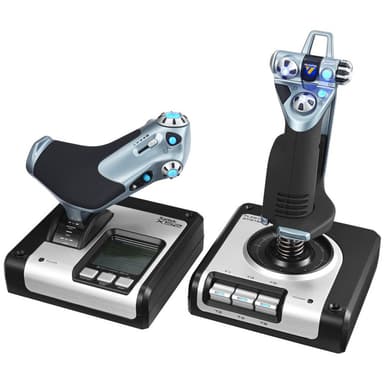 Logitech G Saitek X52 kontrolsystem til flyvning