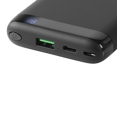 Deltaco Powerbank QI 5W 1 x USB PD 10000mAh 37Wh