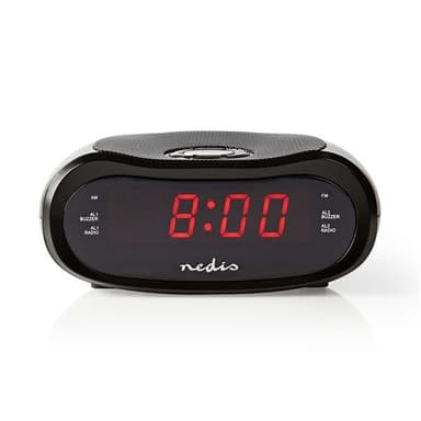 Nedis Digital Clockradio med FM 0.6 LED