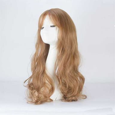 Billigt Løst Hår Lang Paryk - Dark Blonde