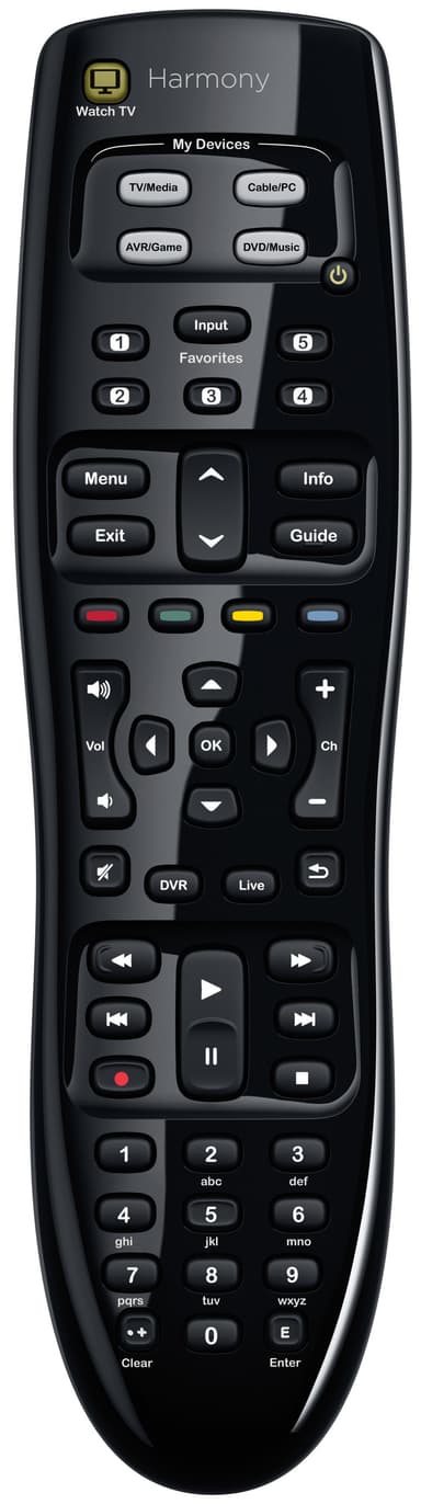 Logitech Harmony 350 betjening