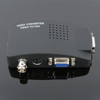 Adapter BNC / S-Video til VGA Video-converter