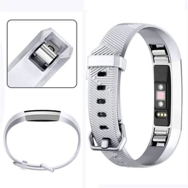 Rem til Fitbit Alta / Alta HR, sølvfarvet