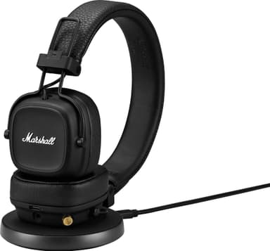 Marshall Major IV trådløse on-ear høretelefoner (sort)
