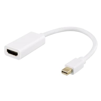 pyramide Trafik betalingsmiddel Deltaco Mini DisplayPort til HDMI adapter | Elgiganten