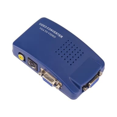 Adapter VGA til Video S-Video / PC to TV converter
