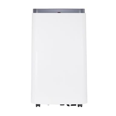 DELTACO SMART HOME transportabel AC, kontrol via app, hvid/sort