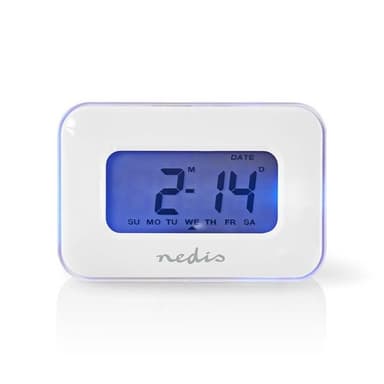 Nedis Digitalt vækkeur - Dato/Temp