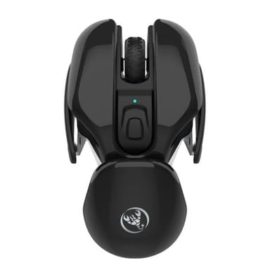 Trådløs Gaming Mus 1600dpi - Sort