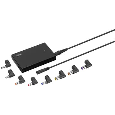 Logik ultra-slim bærbar computer oplader 90W