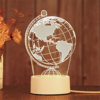 3D Natlampe