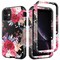 3-i-1 Full Protection Cover til iPhone 11 PRO - FLOWER